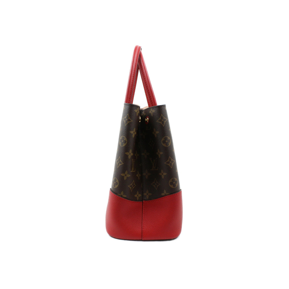 Louis Vuitton Red End Bag Monogram Flandrin